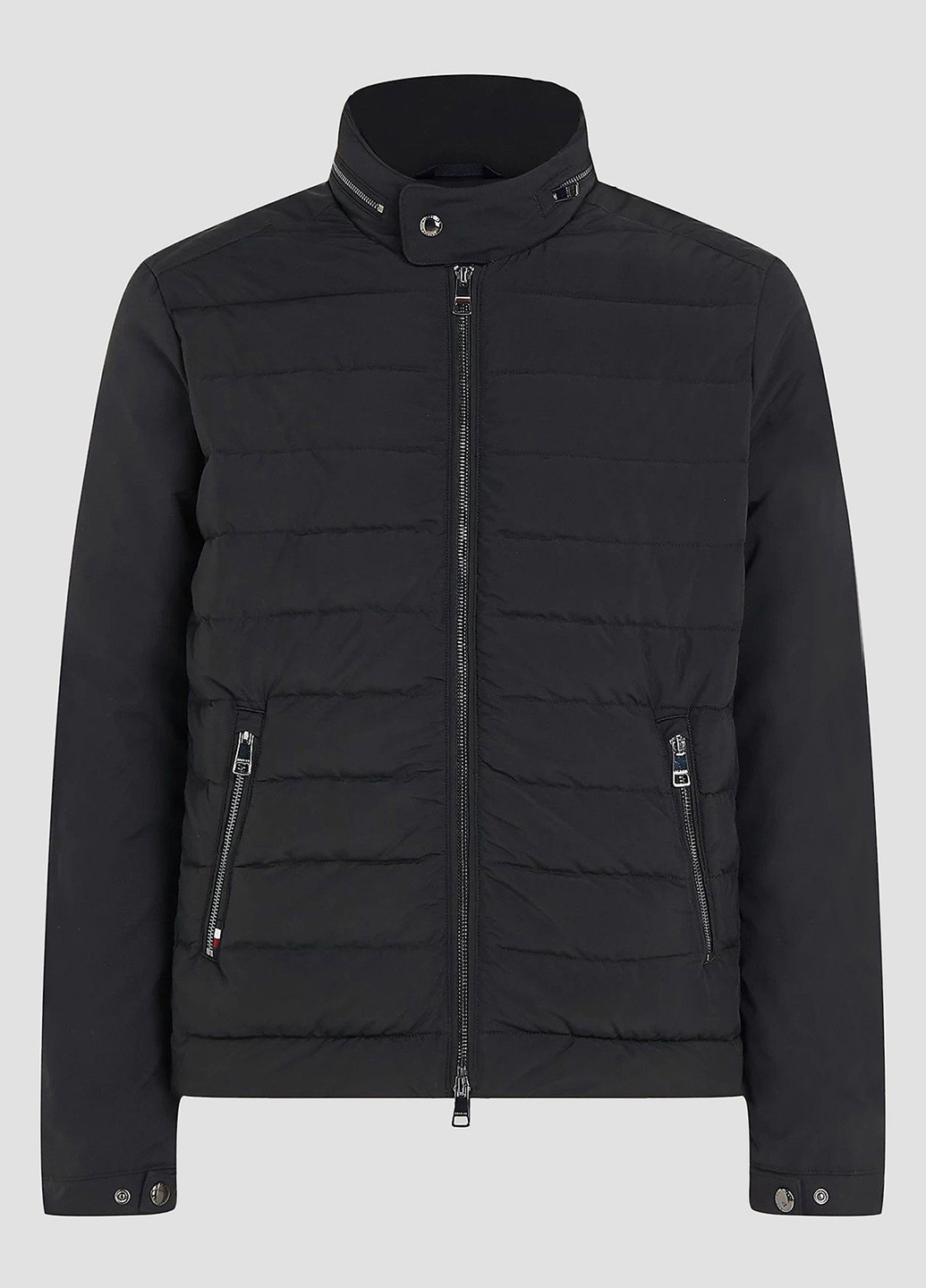 Черная демисезонная куртка Tommy Hilfiger