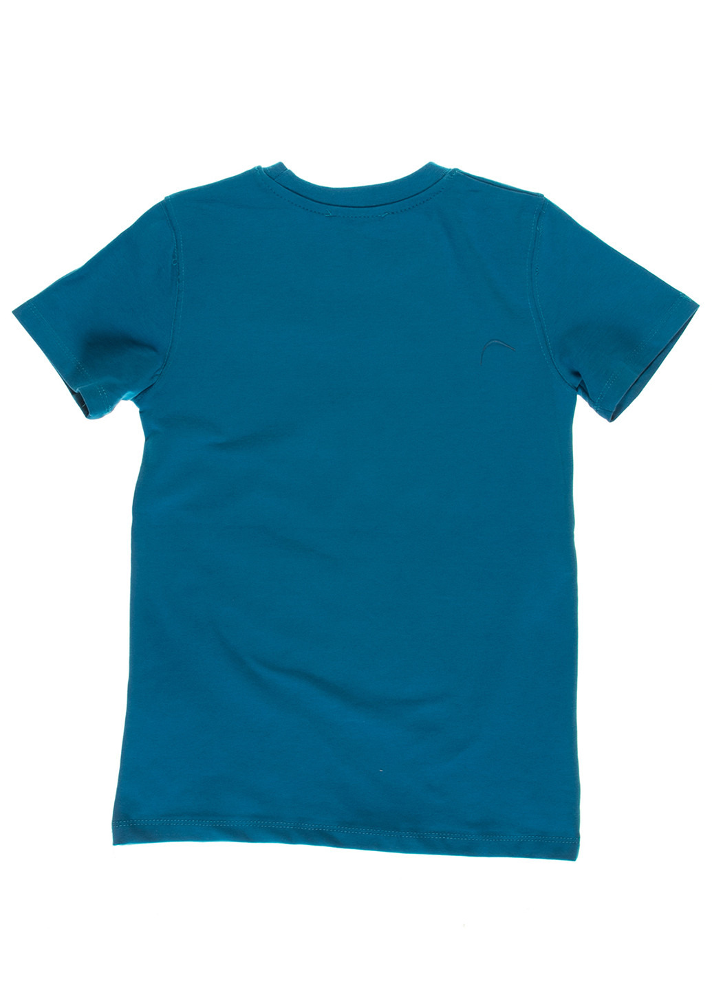 Синяя летняя футболка с коротким рукавом Watch Me