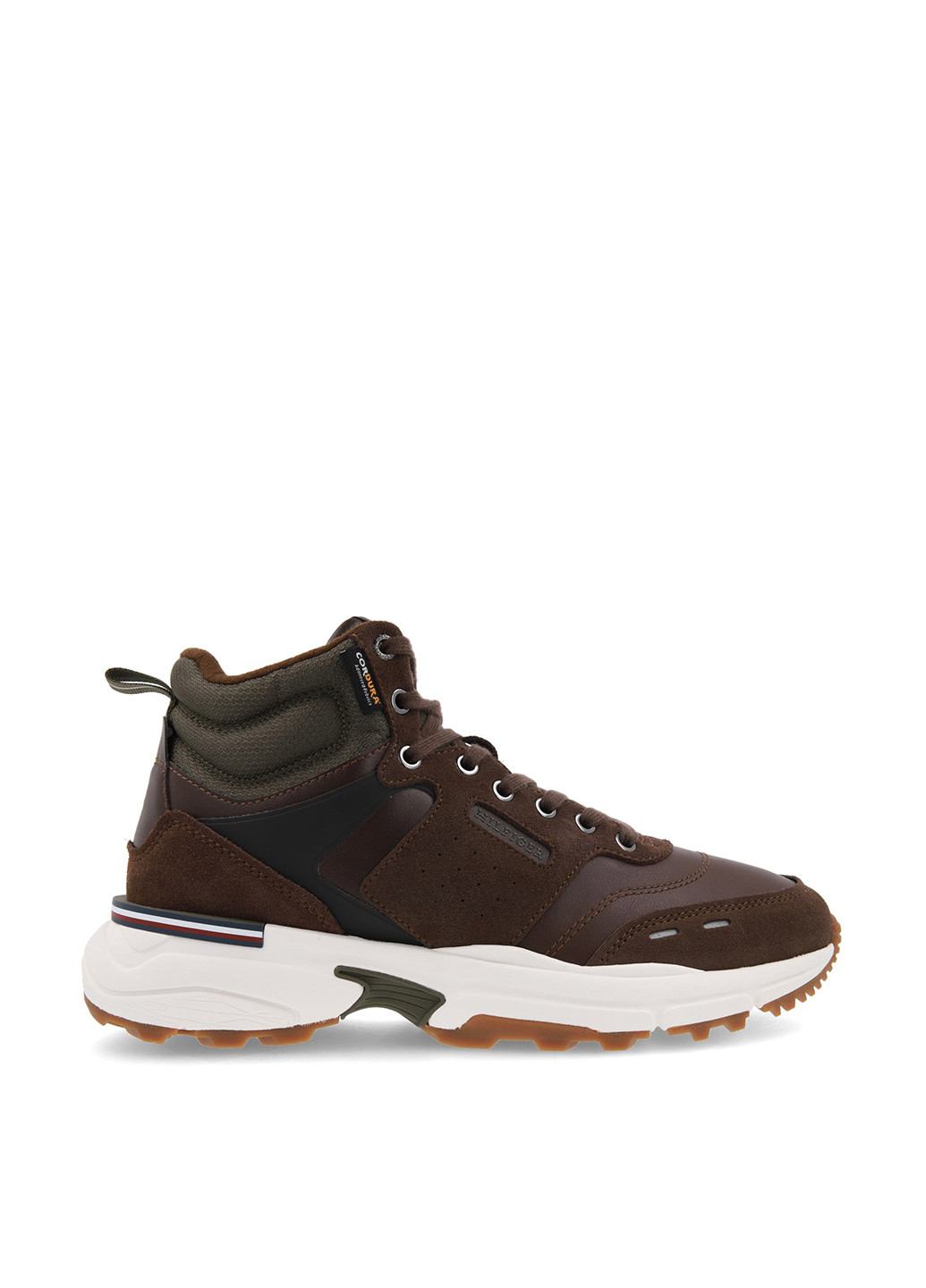 Коричневі Осінні кросівки Tommy Hilfiger M RUNNER CORDURA HI LTH MIX