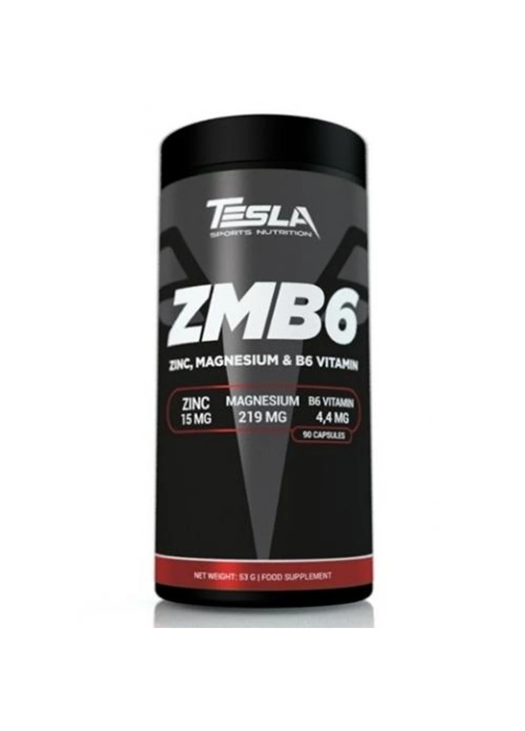Цинк Магний + Б6 ZMB6 90 капсул Tesla (255407635)