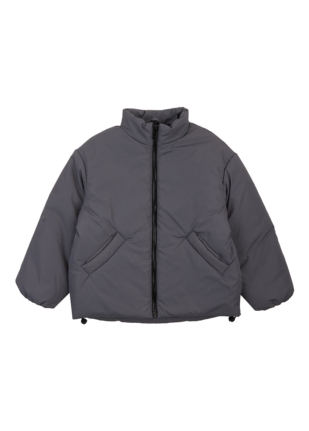 Серая демисезонная куртка Garnamama