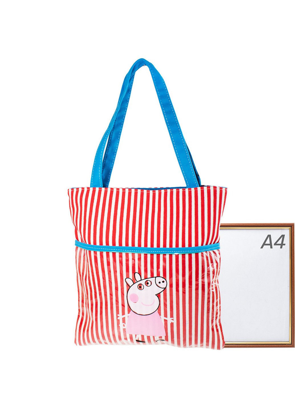 Женская пляжная тканевая сумка 32х34х1 см Valiria Fashion (210760502)