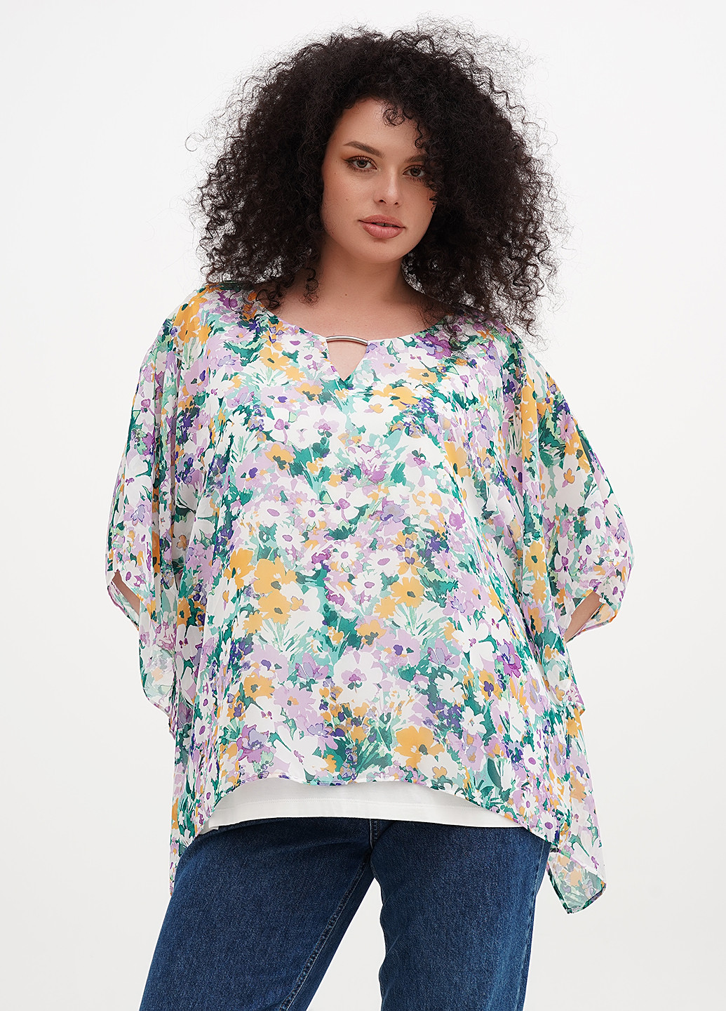 Комбінована блуза Studio