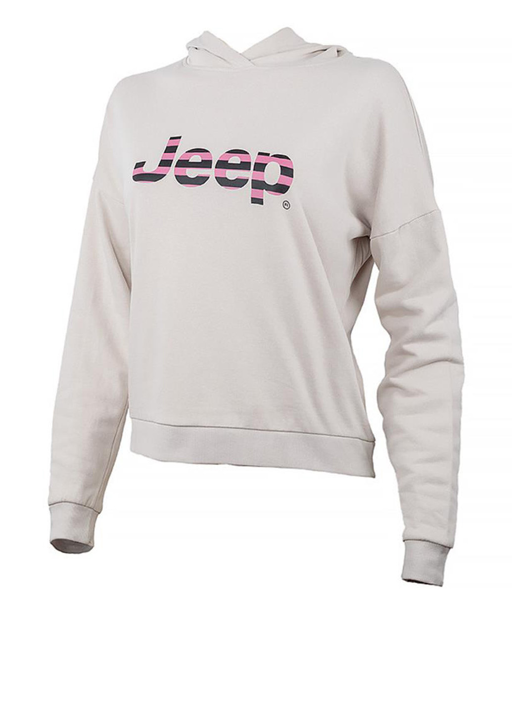 Худи O102609-J863 Jeep HOODED CROPPED SWEATSHIRT Striped Print (319352810)