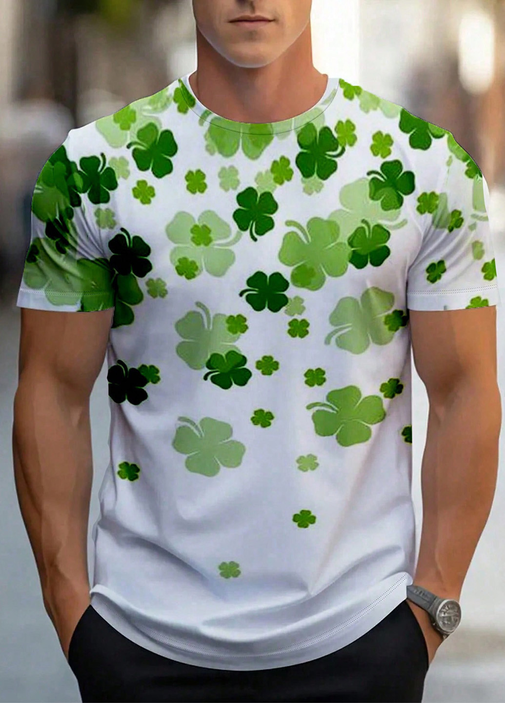 Белая футболка SHEIN