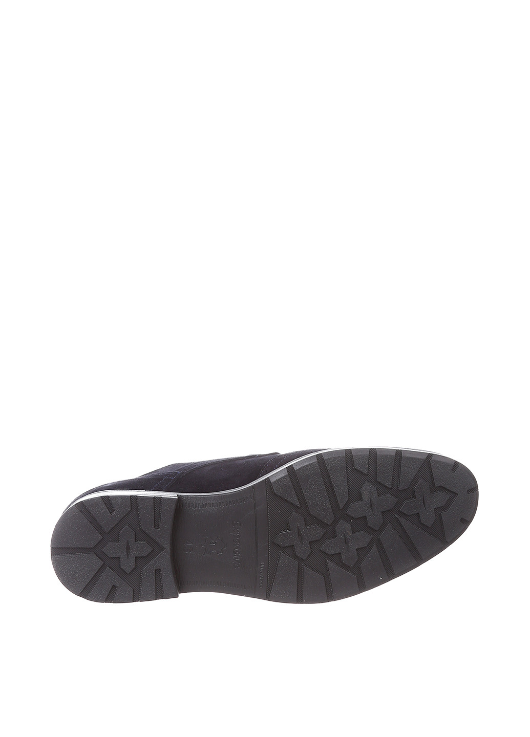 Темно-синие классические туфли Romano Sicari на шнурках