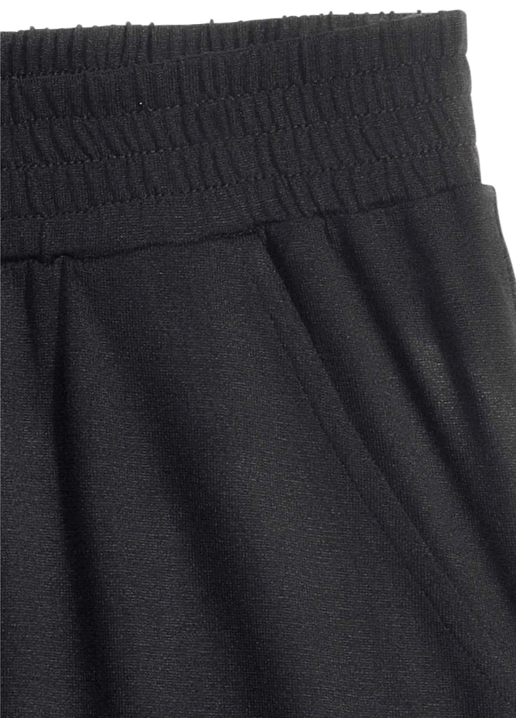 Черные кэжуал демисезонные зауженные брюки H&M