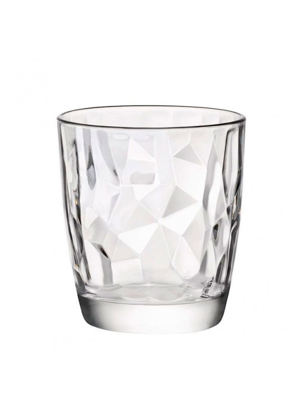 Склянка низька Diamond 302260-M-02321990 390 мл прозора Bormioli Rocco (253614841)