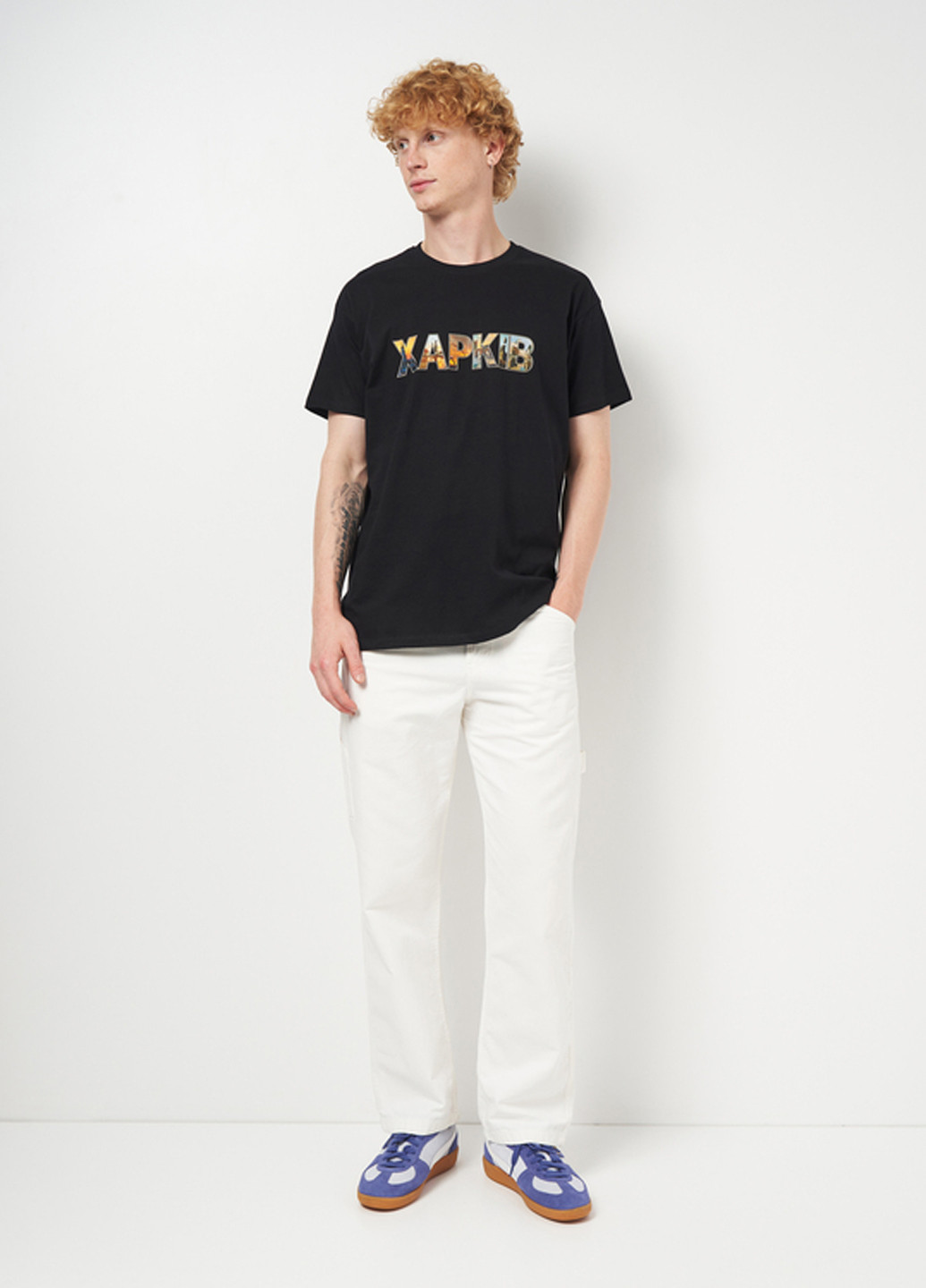 Черная футболка Sol's Imperial