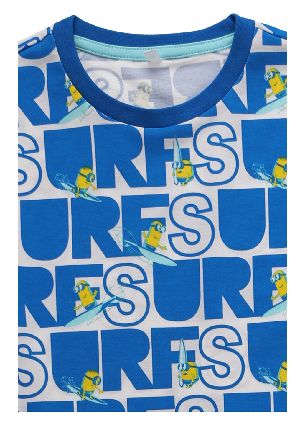 Синяя всесезон пижама (футболка, шорты) футболка + шорты C&A