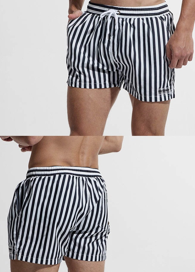 Пляжные мужские шорты в полоску Desmit (250597307)