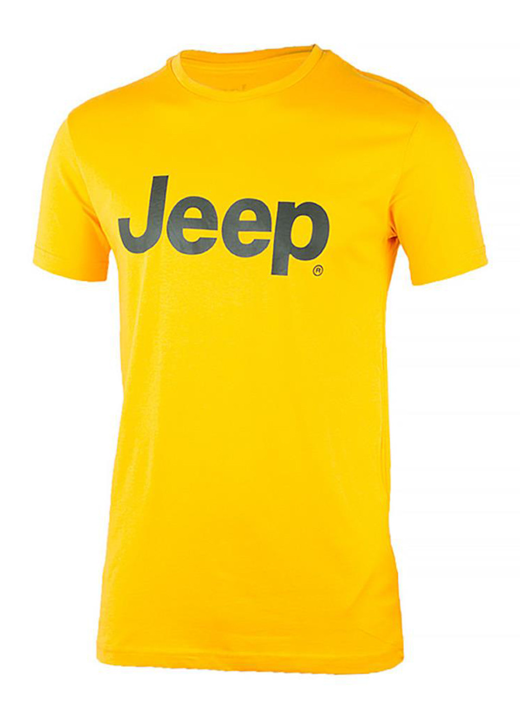 Желтая футболка o102580-y248 Jeep T-SHIRT J22W