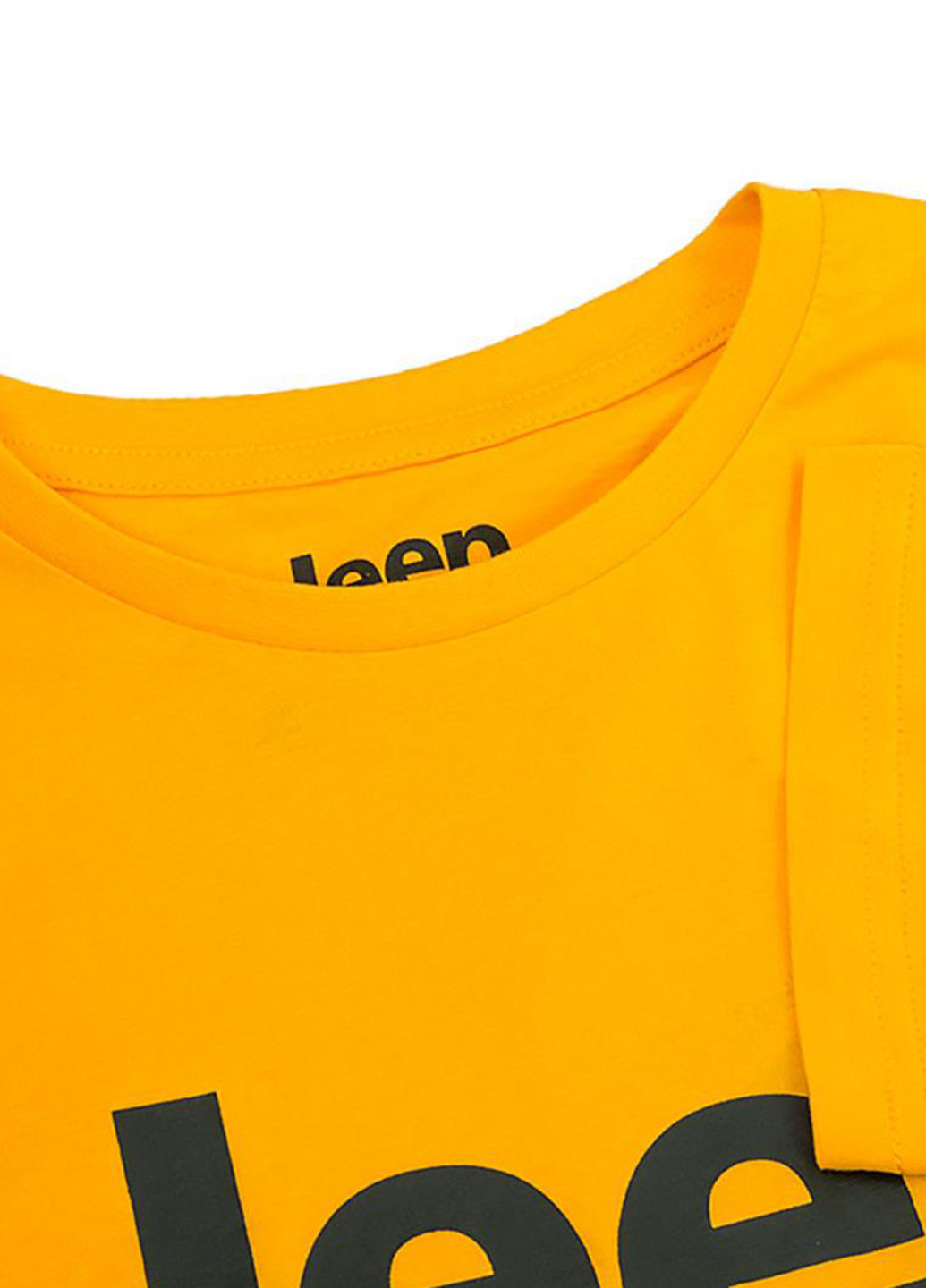 Желтая футболка o102580-y248 Jeep T-SHIRT J22W