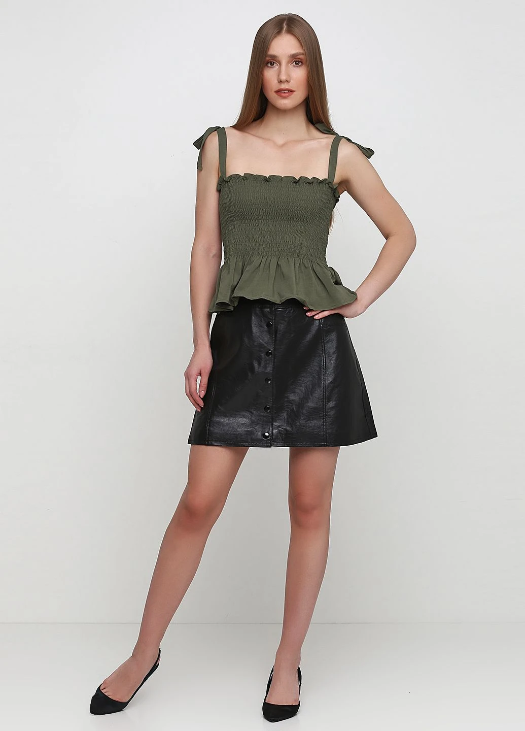 Черная юбка H&M