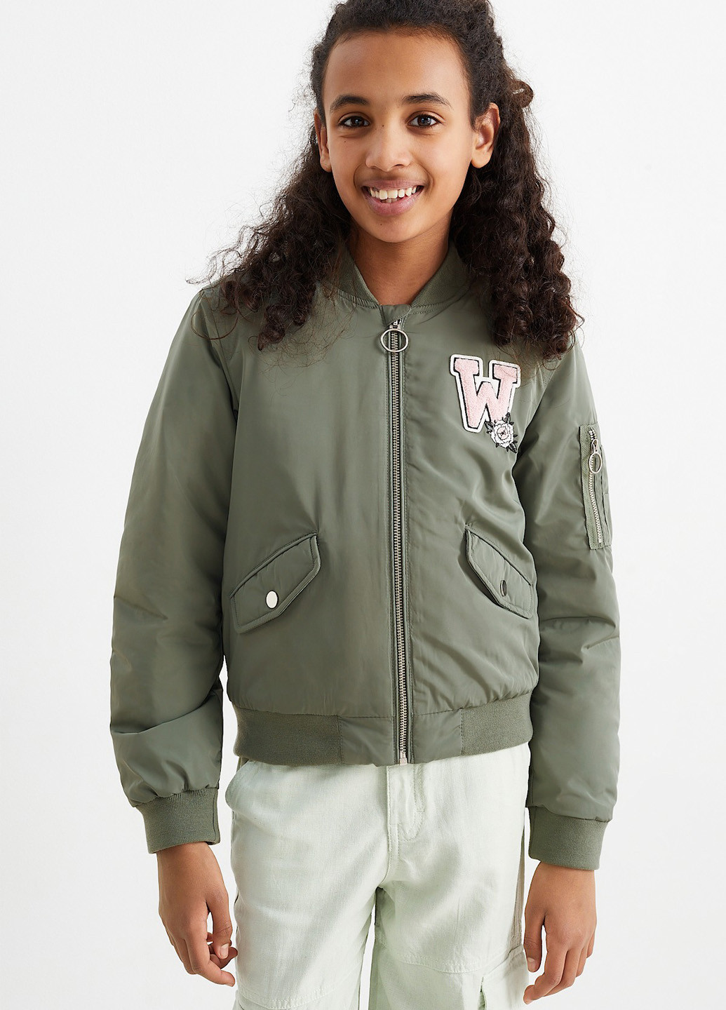 Бомбер C&A на блискавці (313290735)