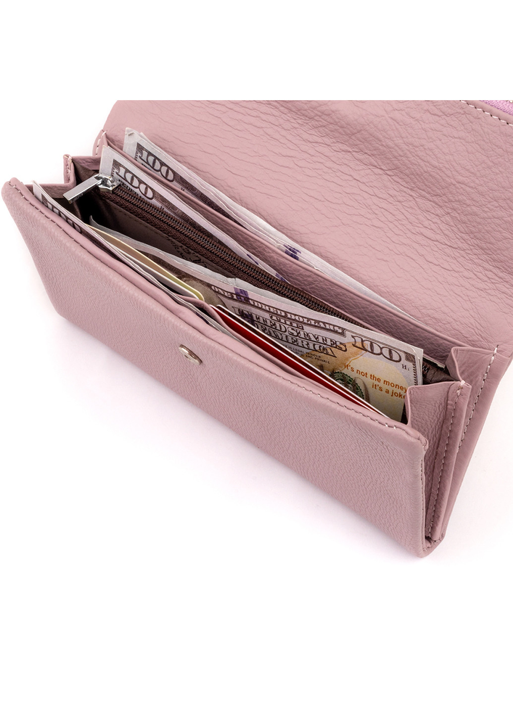 Женский кожаный кошелек-клатч 18,5х9,8х2 см st leather (252132772)