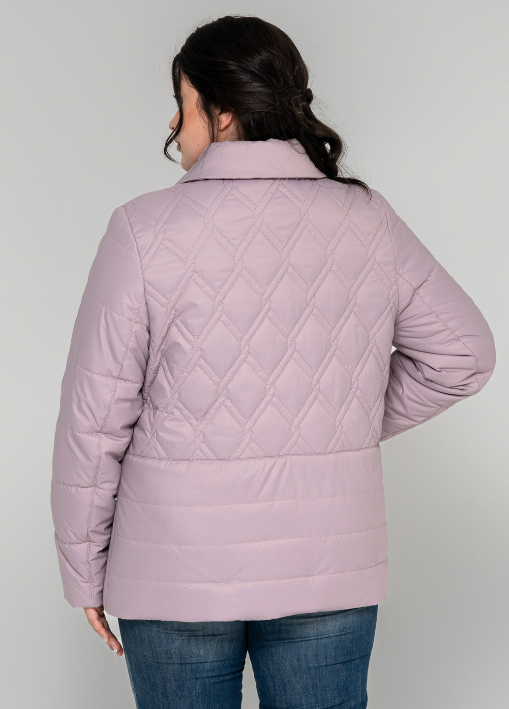 Светло-фиолетовая демисезонная куртка куртка-пиджак A'll Posa