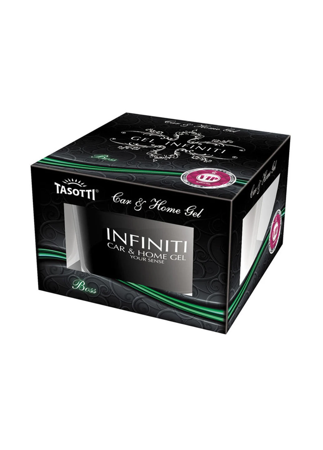 Автомобильный гелевый ароматизатор на панель приборов Gel Infiniti Boss Tasotti (220025670)