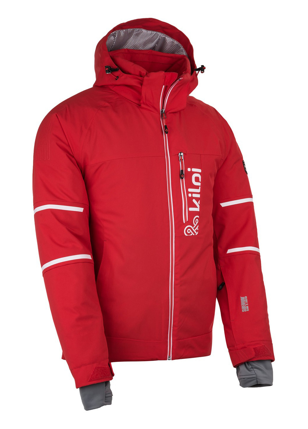 Красная зимняя куртка лыжная Kilpi