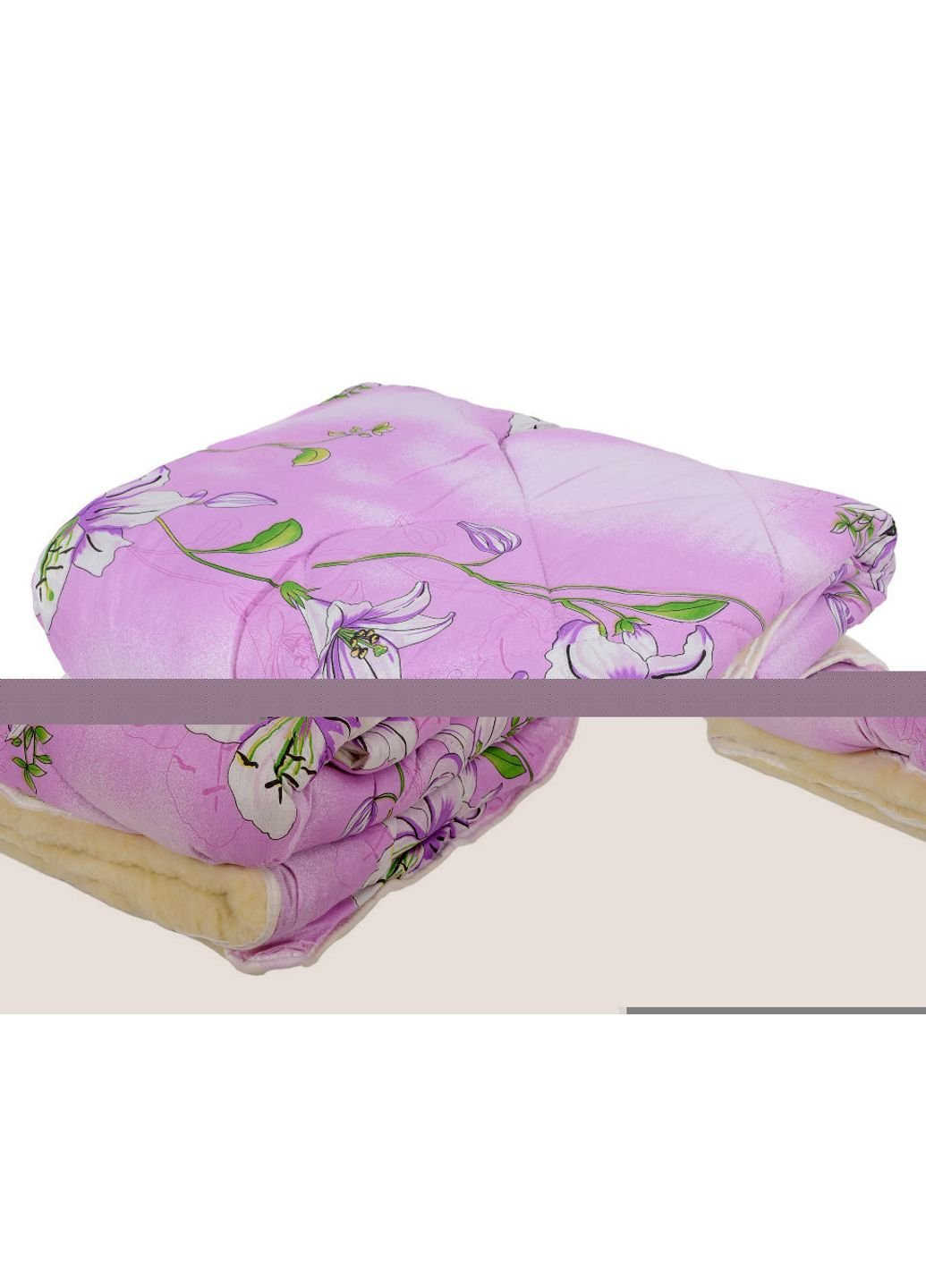 Одеяло ОТКРЫТОЕ овечья шерсть (Поликоттон) Двуспальное 180х210 51231 Moda (253610921)