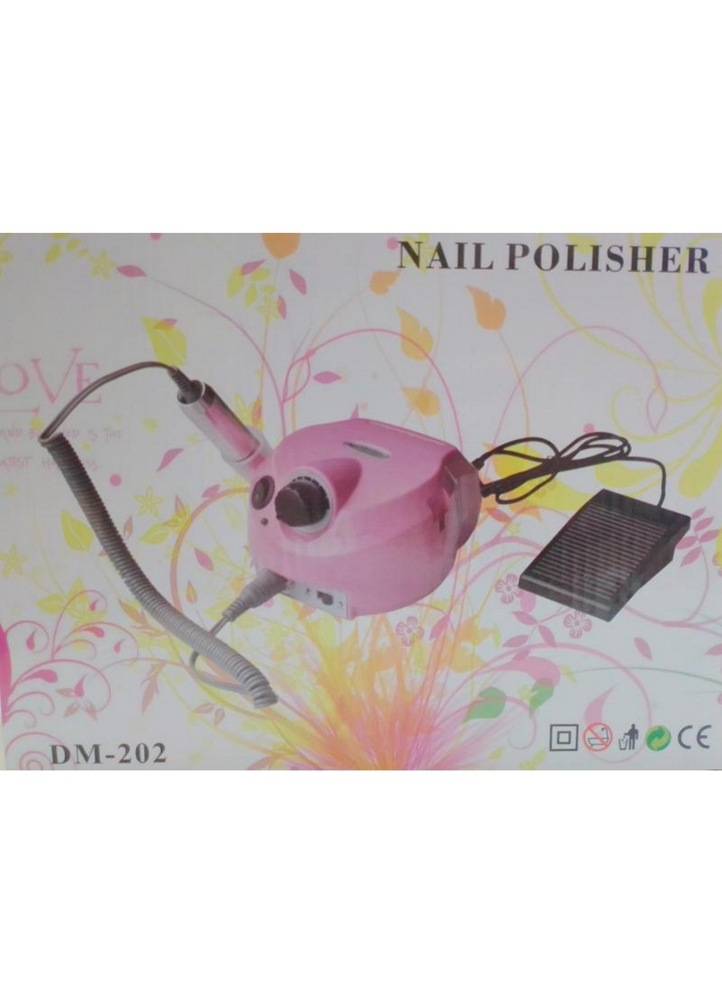 Фрезер для маникюра Nail Polisner Nail Drill dм-202 (254844097)