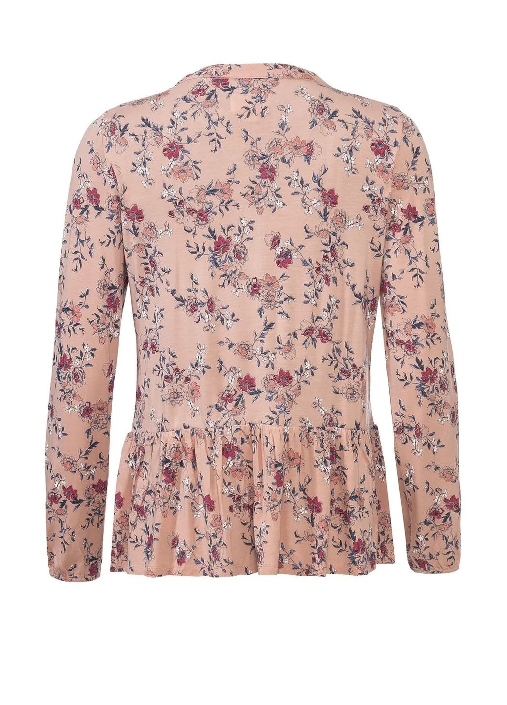 Світло-рожева блуза з баскою Esmara