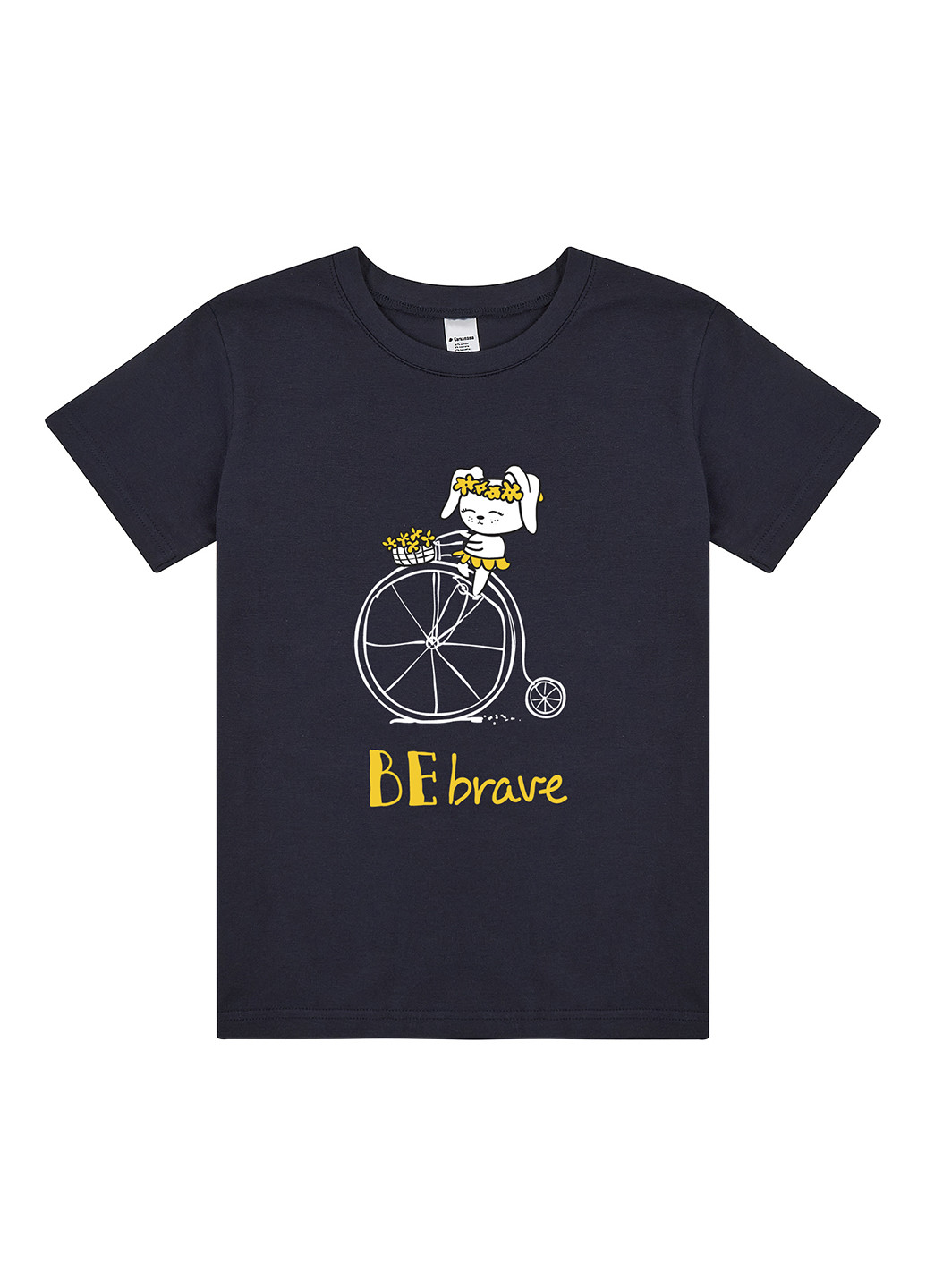 Черная летняя футболка Garnamama