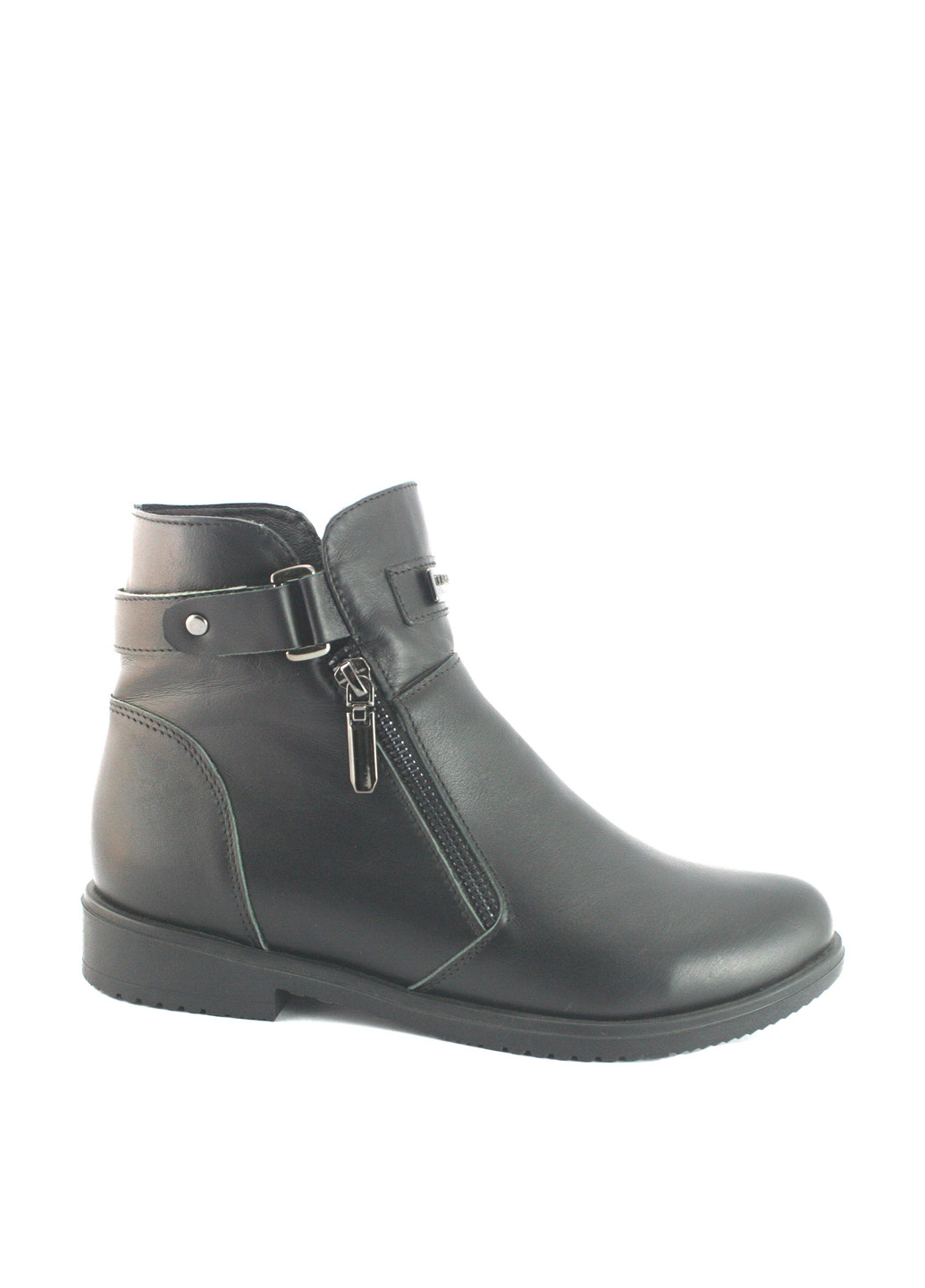 Осенние ботинки Mila с заклепками, с молнией