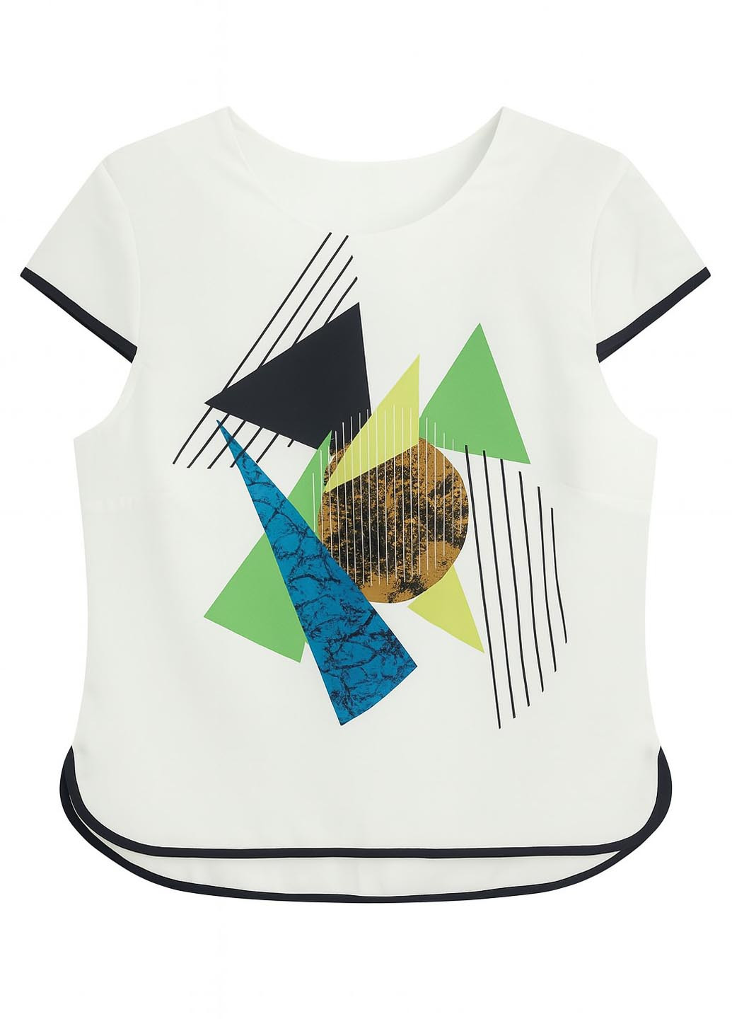 Жёлтая блуза Roberta Biagi