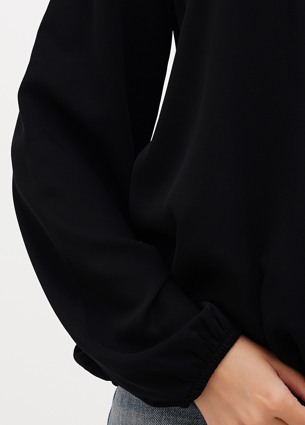Чорна блуза Sassofono