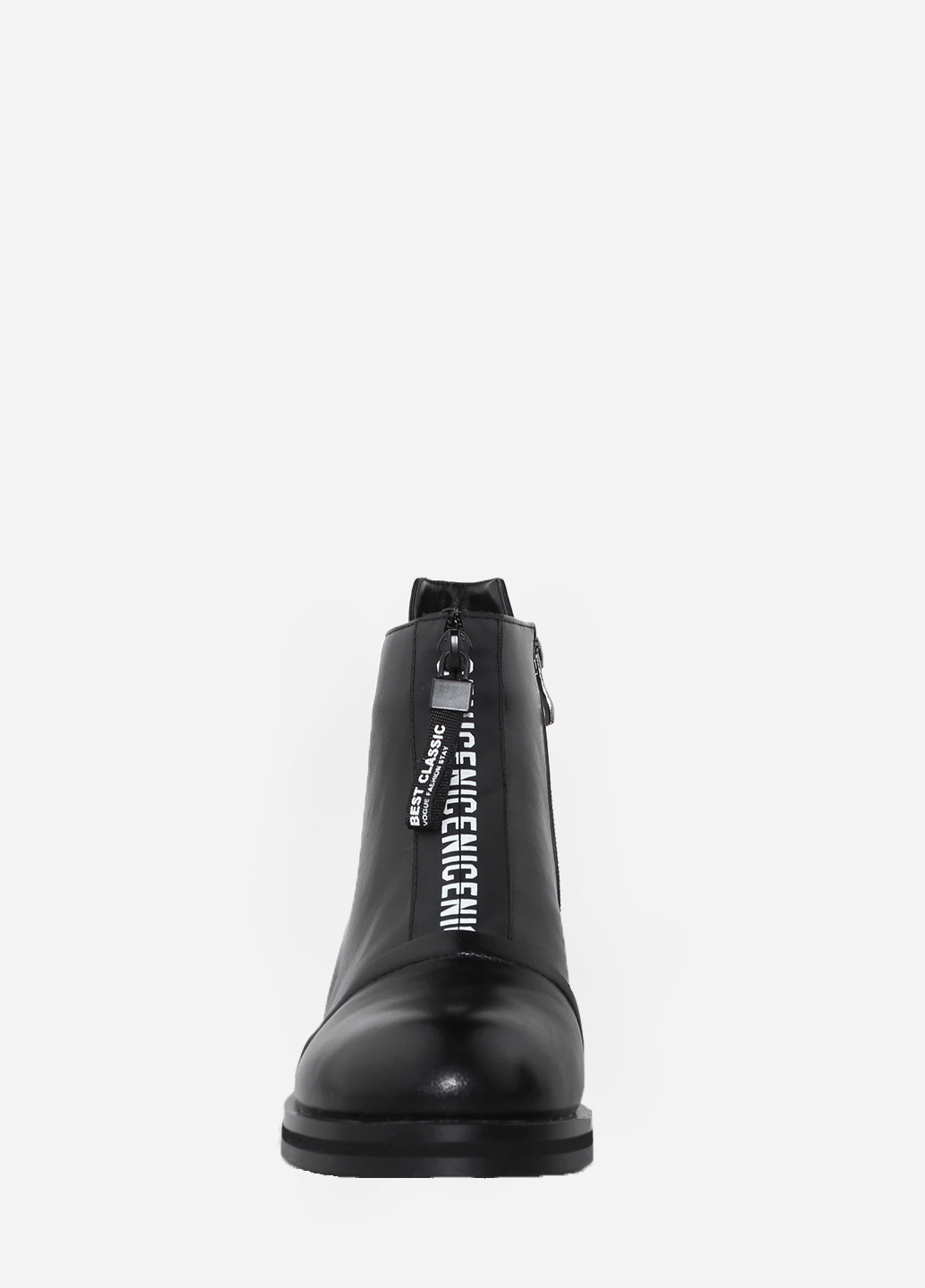 Осенние ботинки r3867-k1716 черный Rusi Moni из искусственной кожи