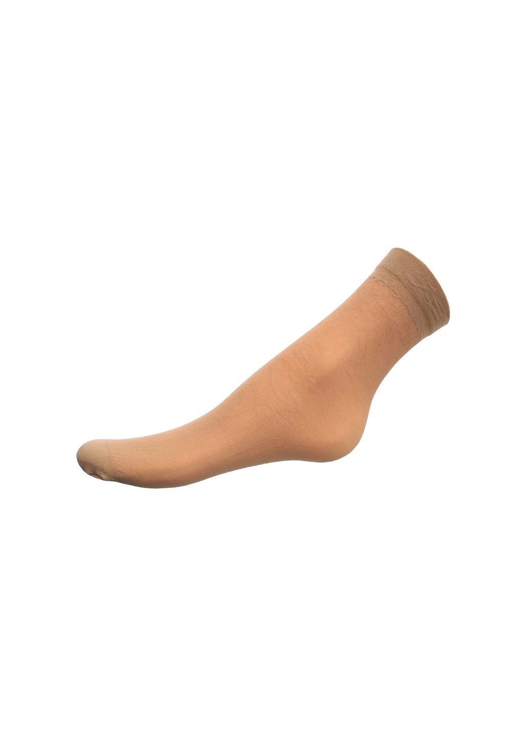 Бежеві шкарпетки natural 20 den satin Elegant Lady однотонні (224999853)