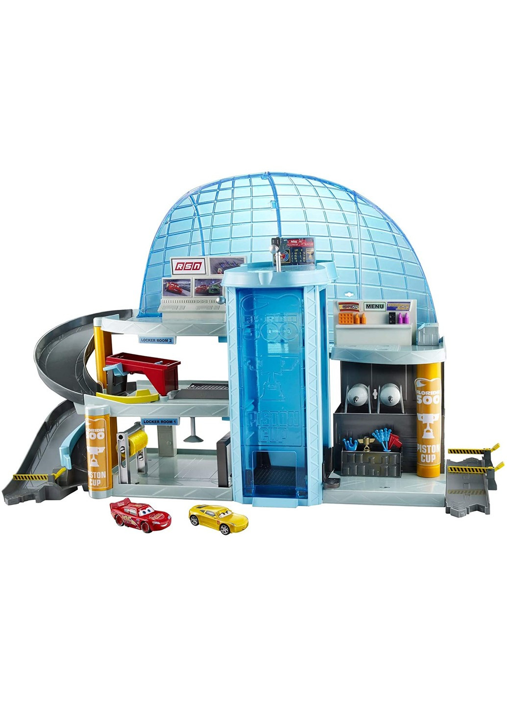 Disney pixar florida speedway mega garage best sale