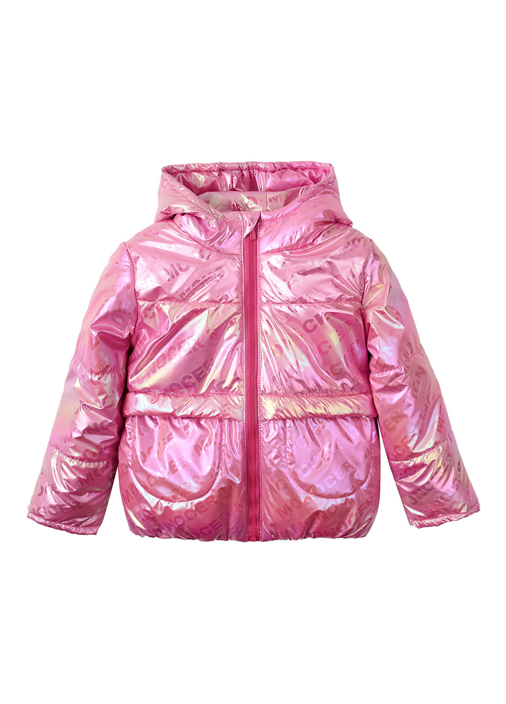 Рожева демісезонна куртка Одягайко