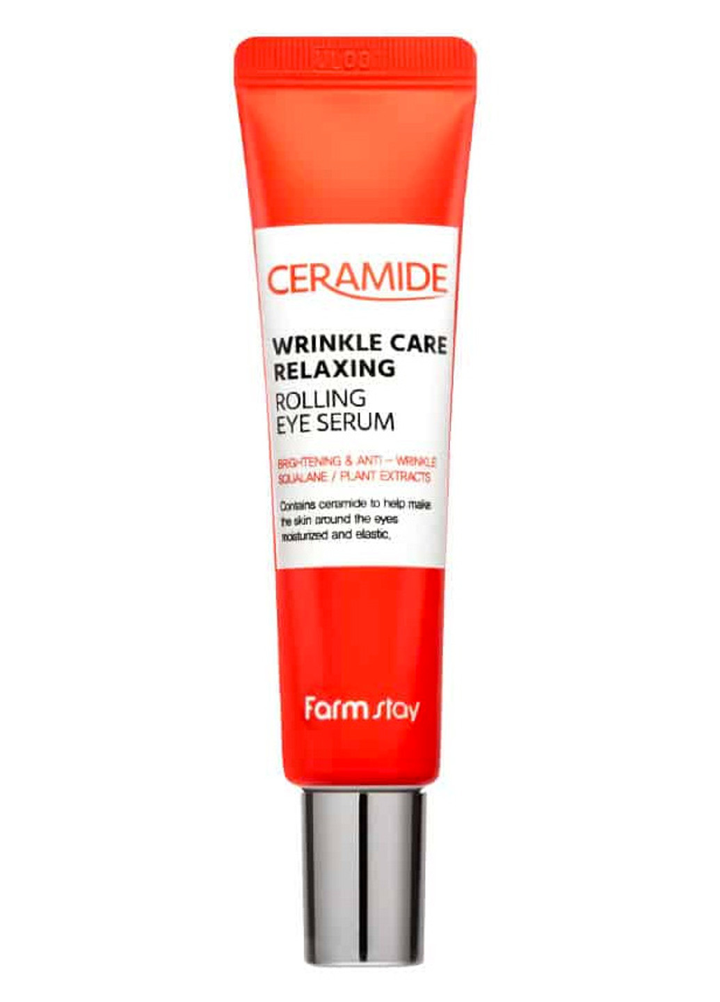 Сыворотка для лица Ceramide Wrinkle Care Relaxing Rolling Eye Serum 25 мл FarmStay (202416828)