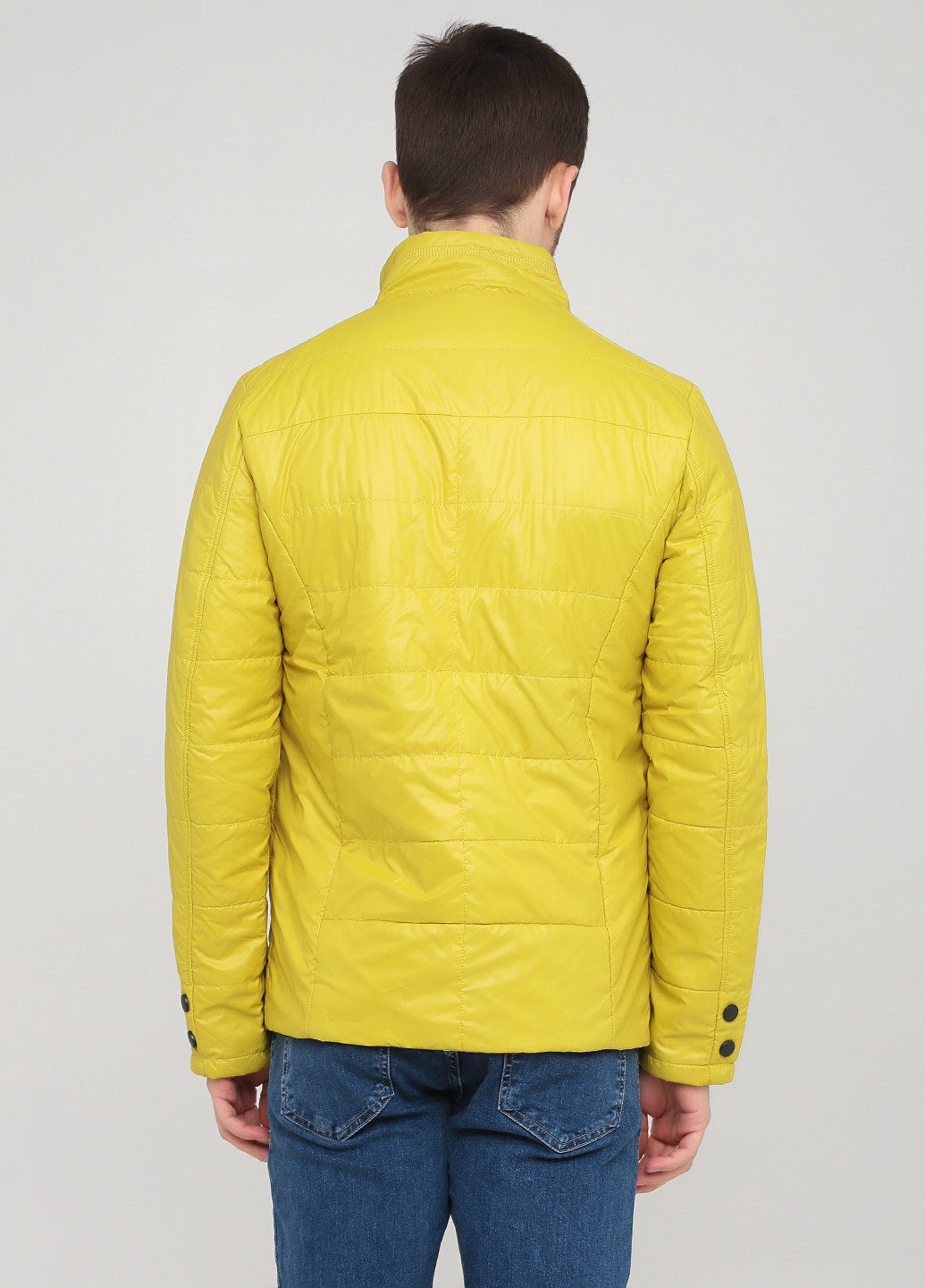 Желтая демисезонная куртка EL & KEN