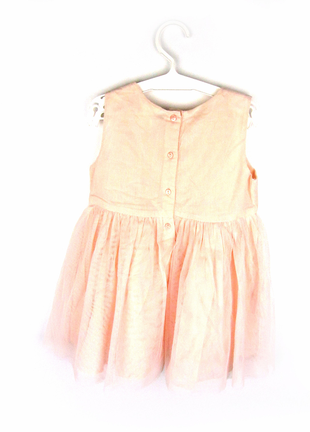 Персиковое платье H&M (100763182)