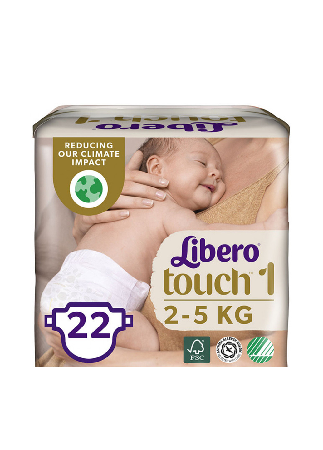 Подгузники Touch 1 (22 шт.) Libero (201708948)
