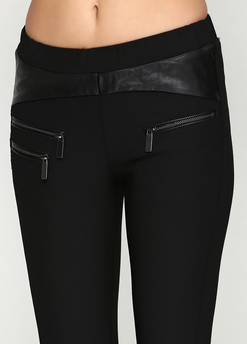 Черные кэжуал демисезонные брюки Karen by Simonsen