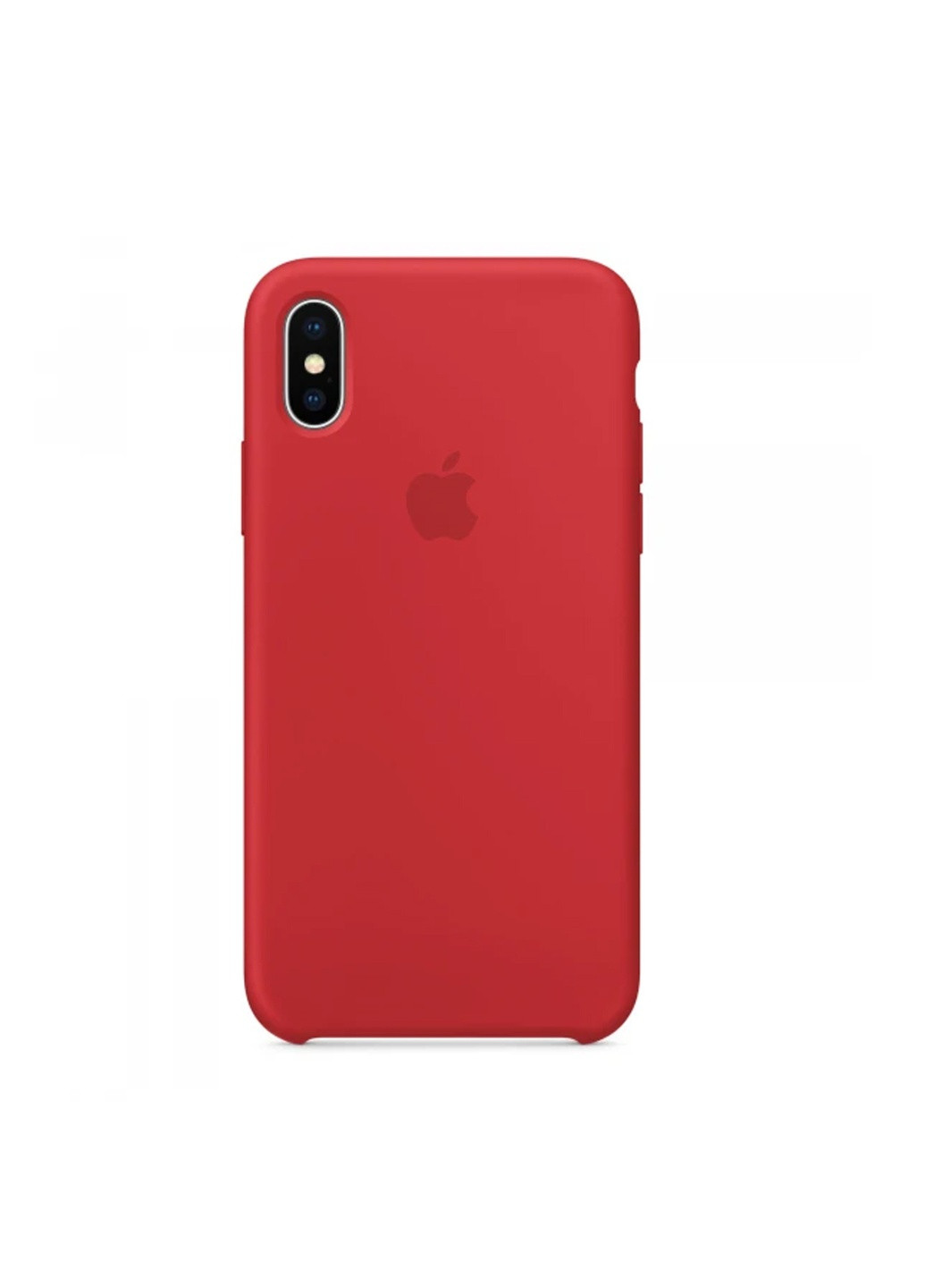 Чохол Apple Silicone case for iPhone X / XS PRODUCT Red A quality Apple (219295163)