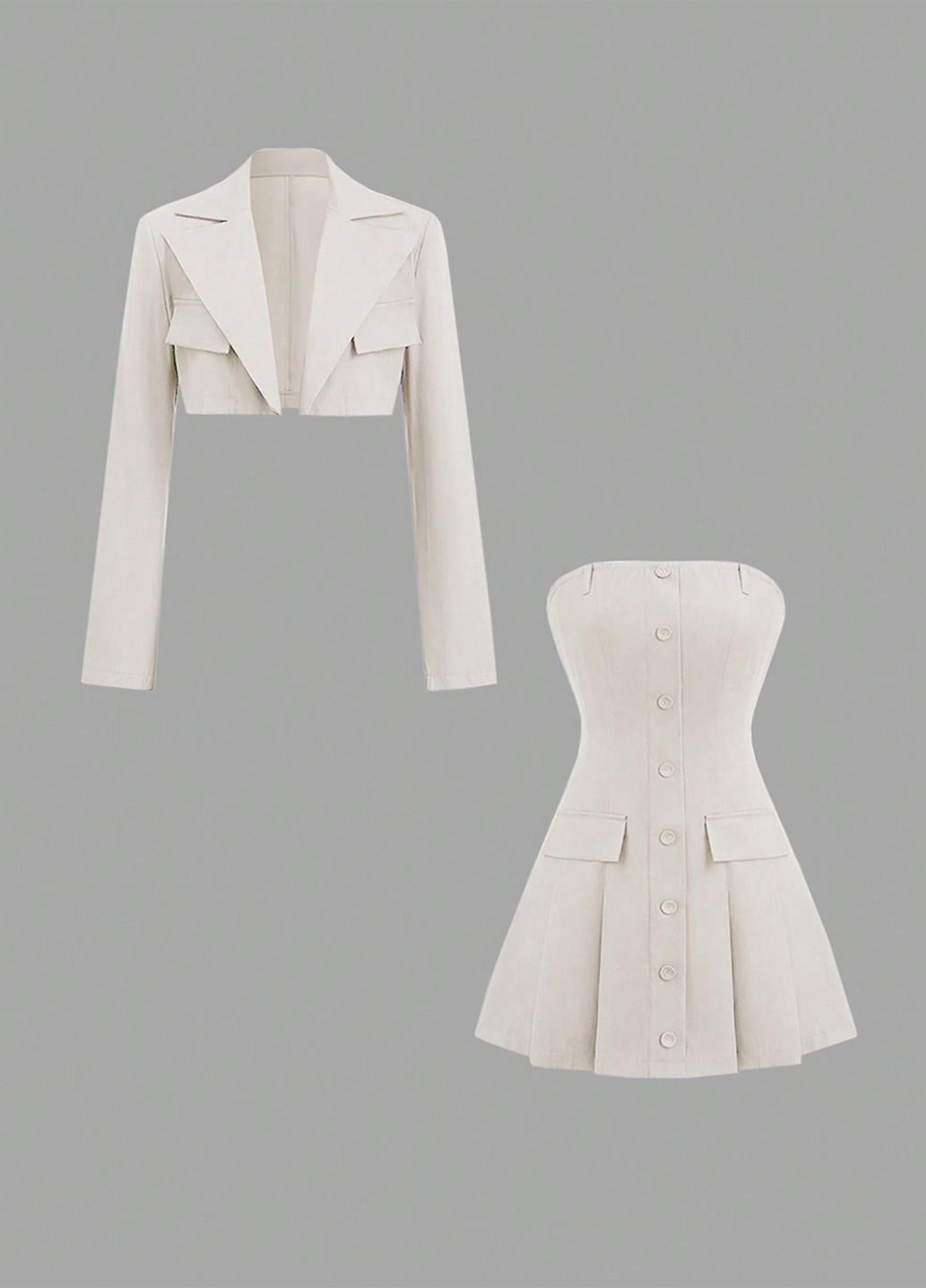 Костюм (жакет, сукня) SHEIN (365438212)