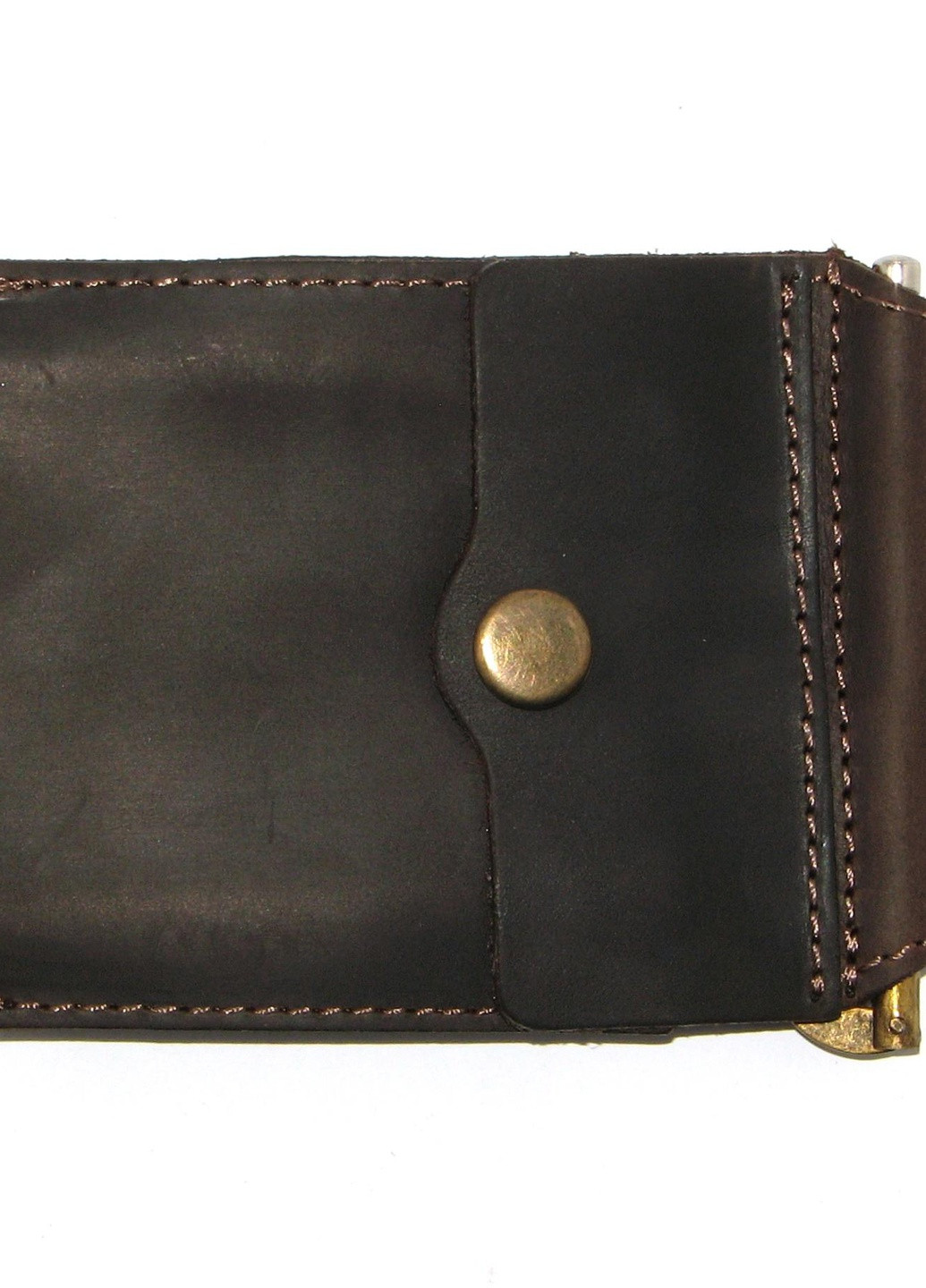 Подарочный набор №8 (зажим + ключница) коричневый DNK Leather (253933689)