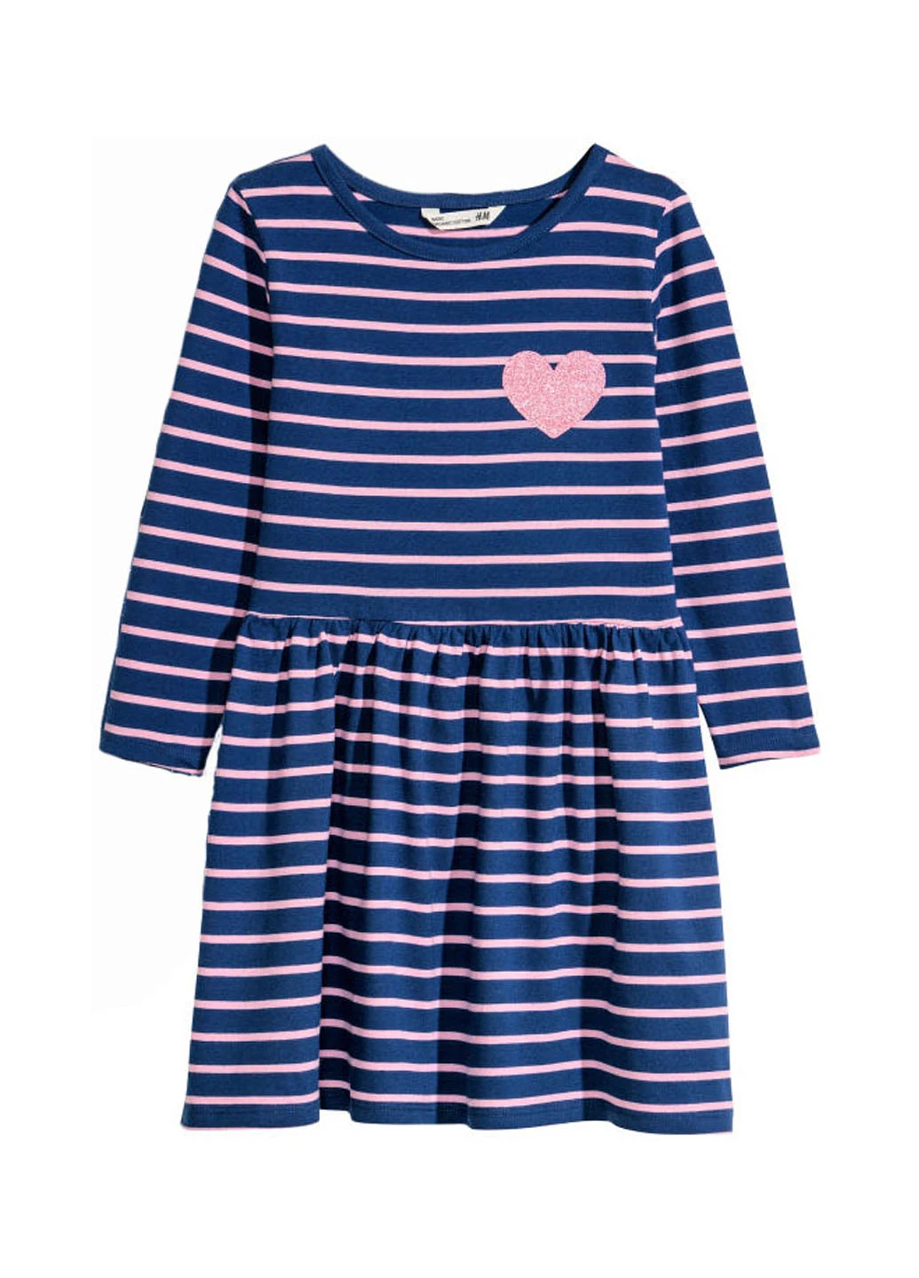 Синее платье H&M (99449917)