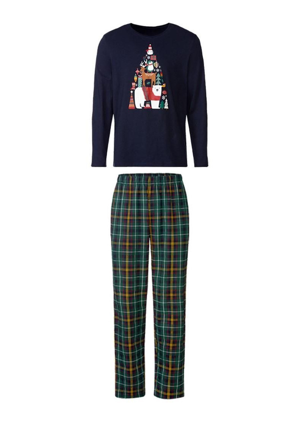 Пижама (лонгслив, брюки) Livergy (369832493)