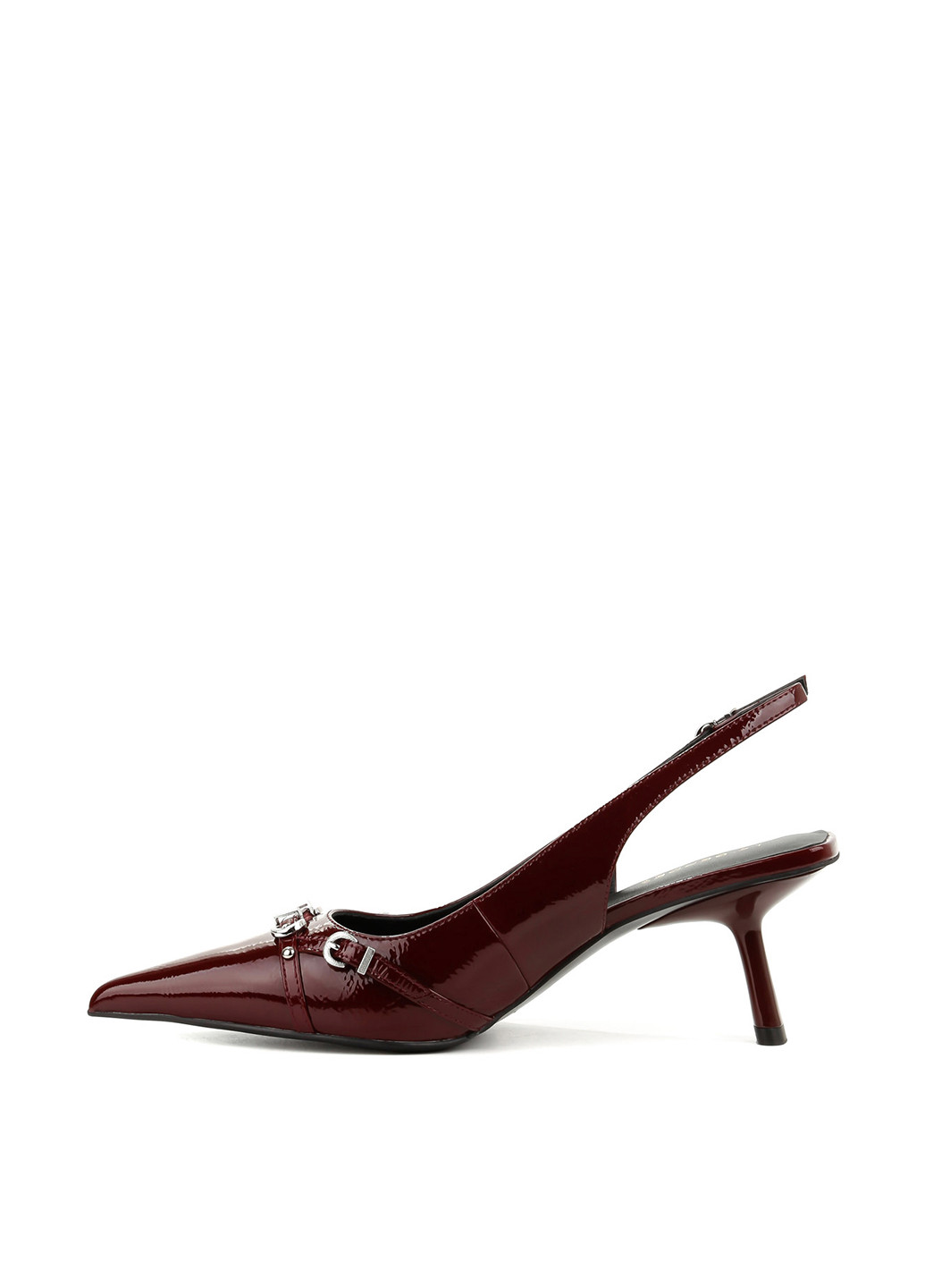 Le'BERDES Туфли слингбеки бордовый з натуральная кожа, украина — лето (360795578)