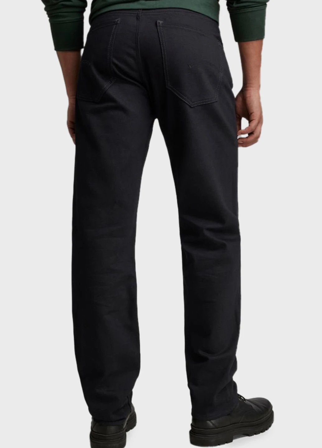Черные демисезонные зауженные джинсы G-Star Raw