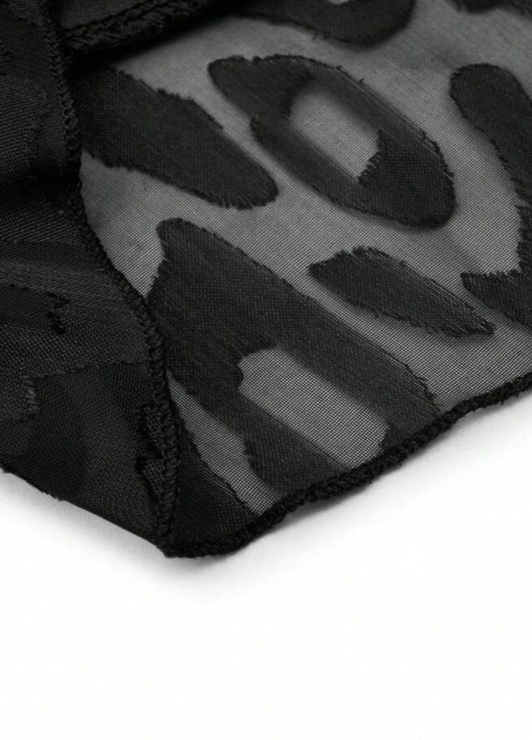 Чорна кежуал сукня на запах SHEIN леопардовий