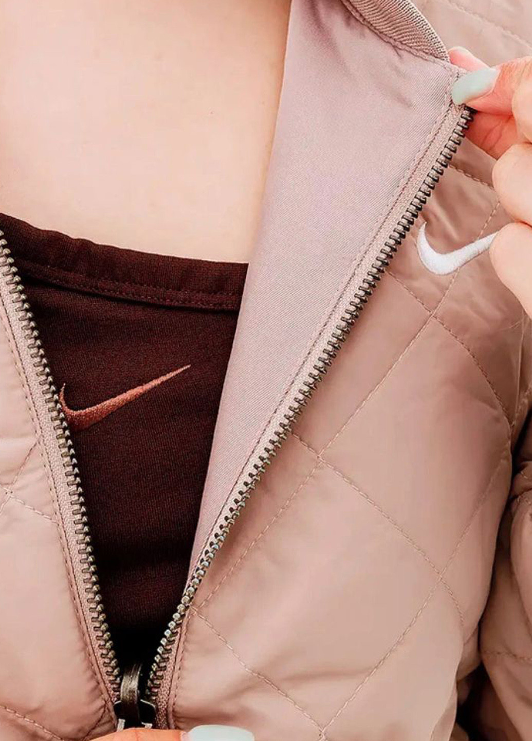 Бомбер DV7876-272 Nike на молнии (342966302)