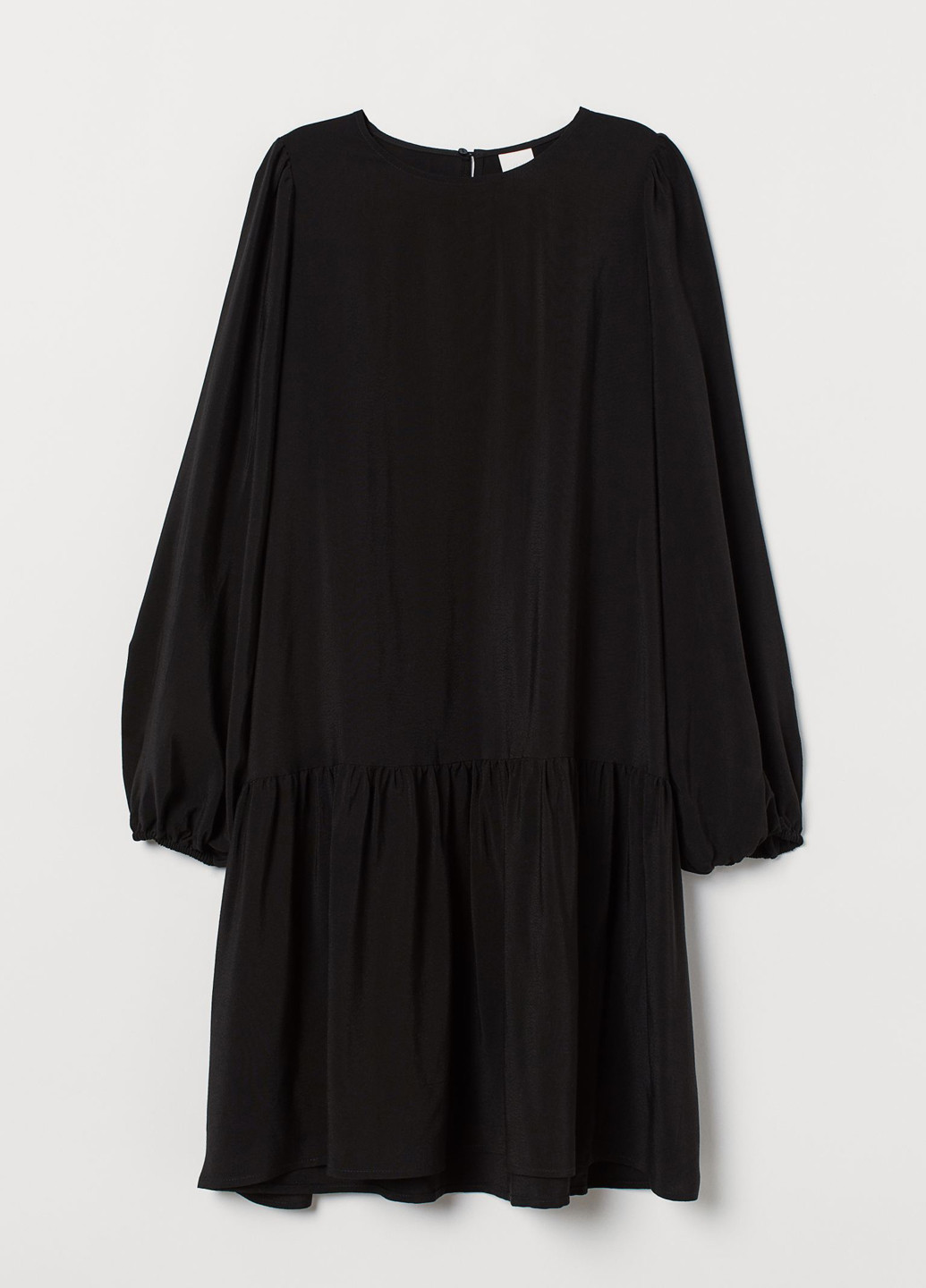 Чорна кежуал плаття, сукня а-силует H&M однотонна