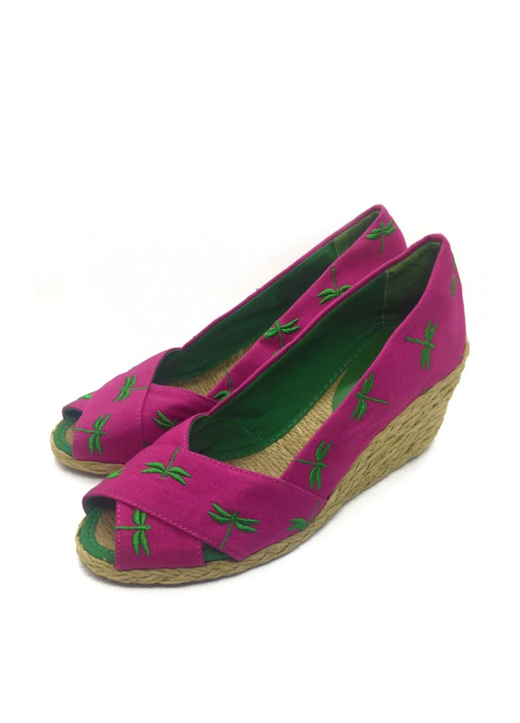 Ralph Lauren Туфли фуксия з текстиль, сша — демисезон (298550426)